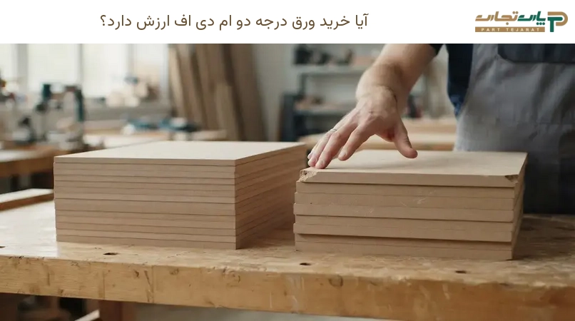 آیا خرید ورق درجه دو ام دی اف ارزش دارد؟