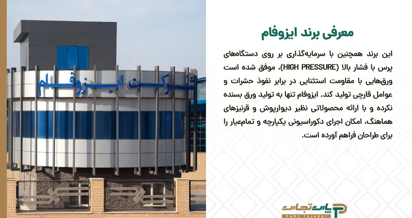 معرفی برند ایزوفام